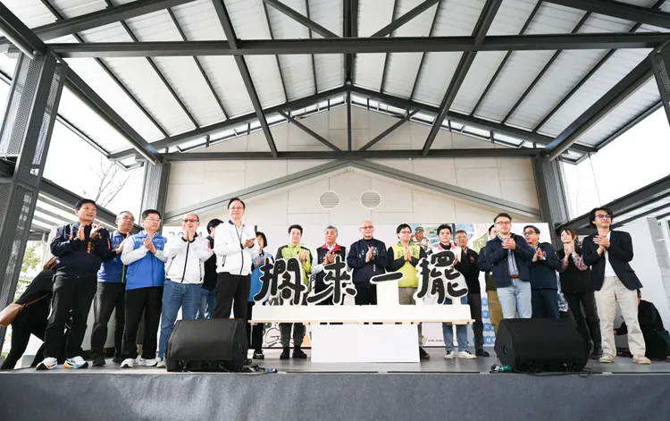 桃園社造博覽會今天登場。桃園市府提供