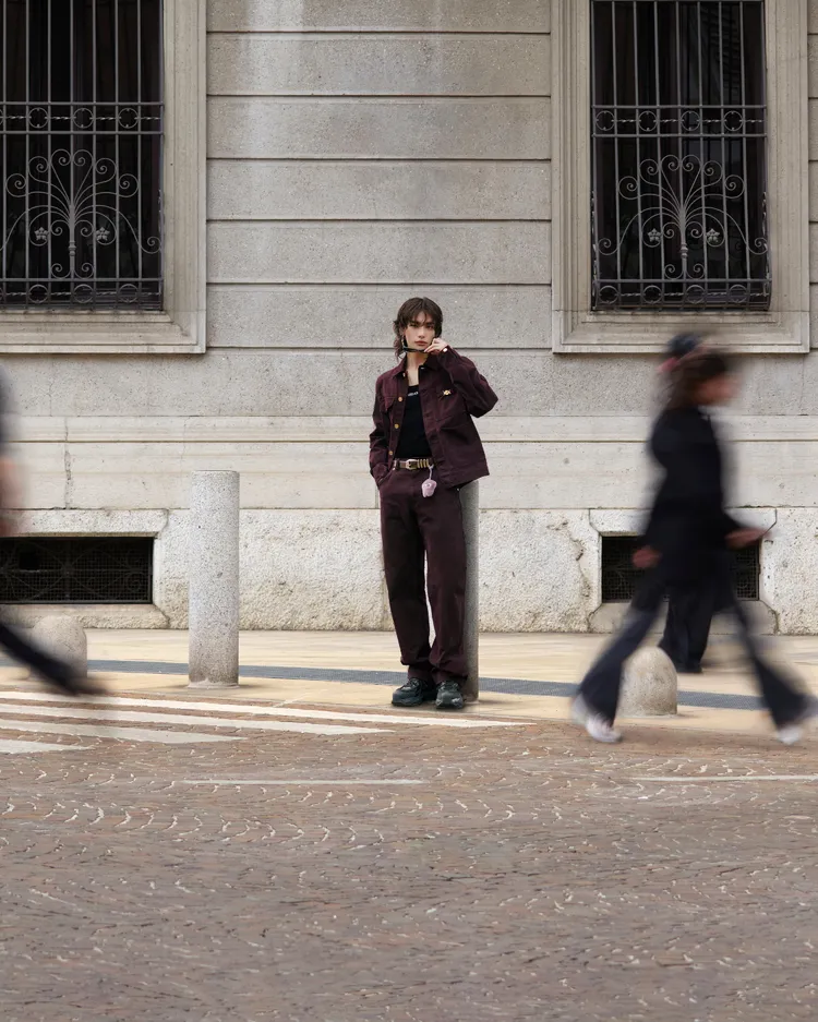 Stray Kids鉉辰演繹Versace Mercury運動鞋。品牌提供