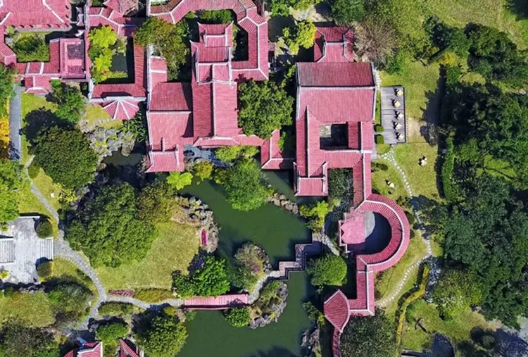 圖為南園鳥瞰圖。翻攝自南園官網