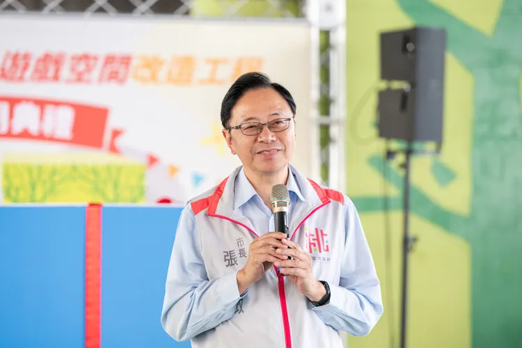張善政表示將持續為市民打造優質遊憩環境。桃園市府提供