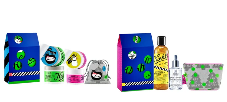 穩膚好透亮驚喜聖誕組（左）3150元、淨膚嫩亮白驚喜聖誕組（右）5100元。品牌提供