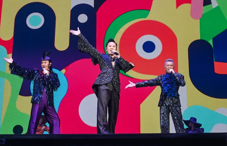 香港唱跳天團「草蜢」叱吒樂壇近40年。資料照片開麗娛樂提供