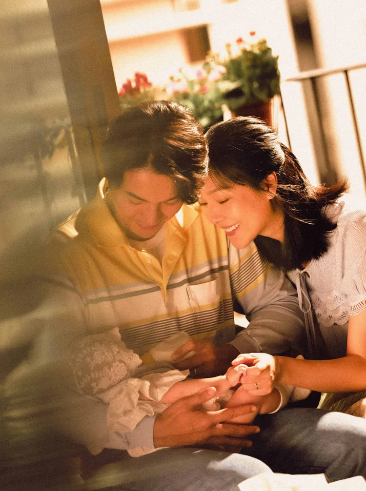 陳偉霆（左）劉雅瑟兩人演出互動自然。海棠果影業有限公司提供