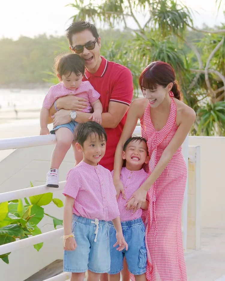 陳凱琳不時在網上分享與老公鄭嘉穎的家庭生活。翻攝陳凱琳IG