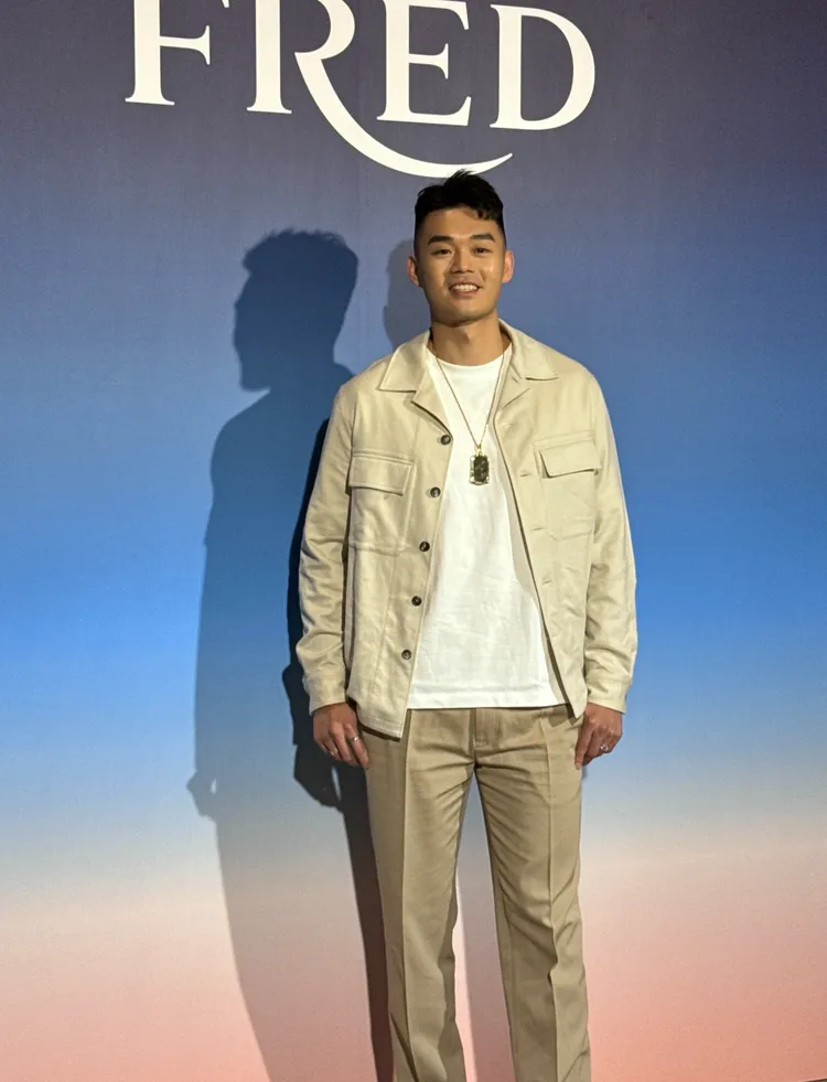 王齊麟表示自己看比賽時相當緊張。劉旻君攝