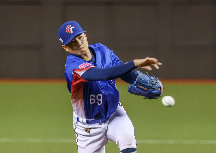 黃子鵬今先發對古巴。   中央社