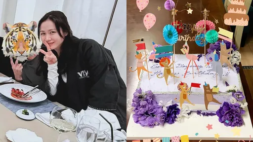 孫藝真喜曬蛋糕為2歲兒慶生 避嫌玄彬「直球示愛虎頭男」露餡了