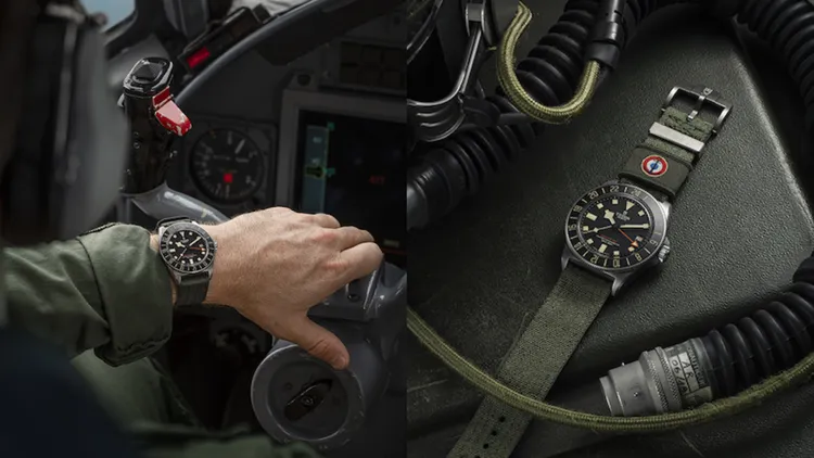 帝舵Pelagos FXD GMT腕錶，42mm，2級磨砂鈦金屬錶殼，啞黑色錶面，一體式織紋錶帶，帝舵原廠MT5652-U型機芯，動力儲存65小時，防水深度200米，14萬8000元。品牌提供