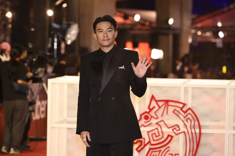 張震熟男造型依舊帥氣。攝影中心攝