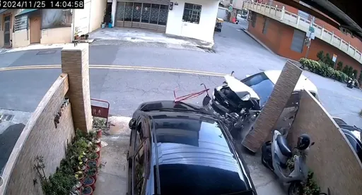 台中男醉駕撞破牆 同行友沒義氣「落跑」!駕駛送辦、乘客開罰