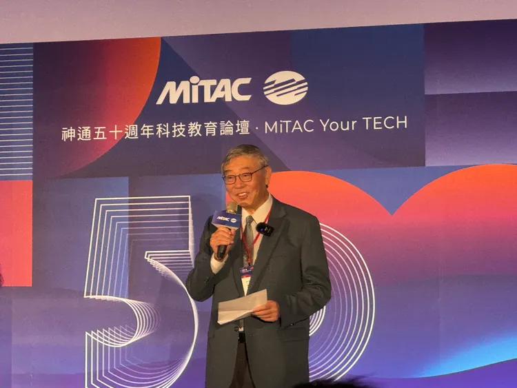 聯華神通集團董事長苗豐強。呂承哲攝