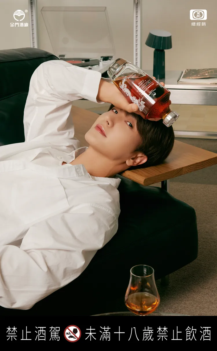 利特金門高粱宣傳照深受好評。黑松提供