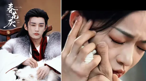 劉學義摸吳謹言臉感人變爆笑!觀眾見《春花焰》一幕瞬間出戲