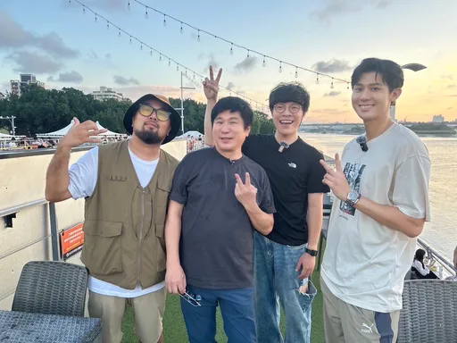 胡瓜被讚是「揮手王」 與盧廣仲、李玉璽、美麗本人挑戰走1.5公里