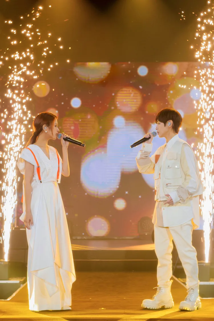 郭靜跨刀當魏嘉瑩演唱會嘉賓。相映國際提供