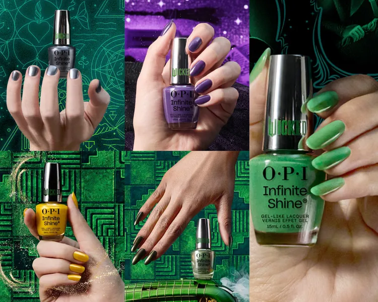 O.P.I魔法壞女巫系列經典指甲油，各15ml／480元。品牌提供