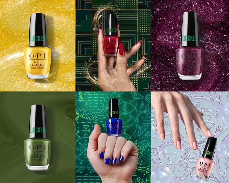 O.P.I魔法壞女巫系列經典指甲油，各15ml／480元。品牌提供