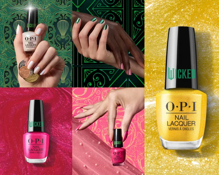 O.P.I魔法壞女巫系列如膠似漆類光繚指甲油，各15ml／680元。品牌提供