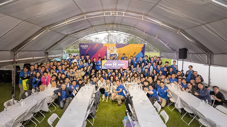 台灣瑪氏團隊承諾持續扎根台灣、團結共榮，攜手迎向下一個精彩五十年。業者提供