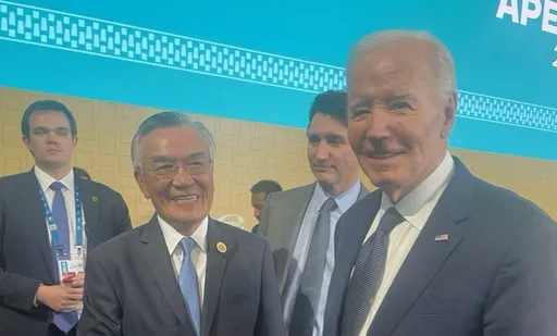 APEC林信義晤拜登「互動熱絡」邀訪台 驚見這國元首在旁聆聽