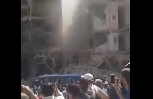 古巴6.8強震恐怖畫面曝光　大樓崩塌！數千民眾奔逃上街