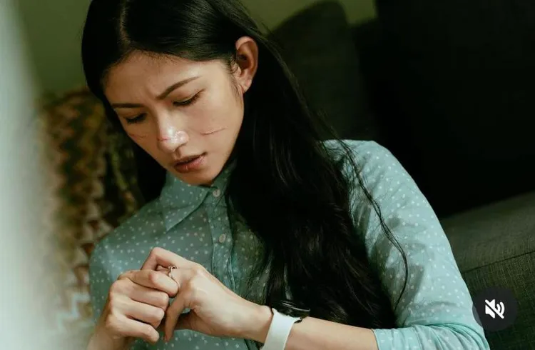 李千娜在影集《Q18》表演令人印象深刻。翻攝自李千娜臉書