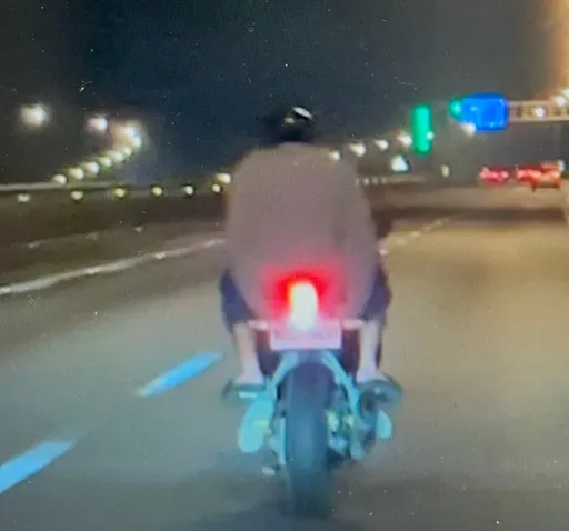 機車誤闖國道還逆向竄逃 國道警已掌握車號通知車主到案中