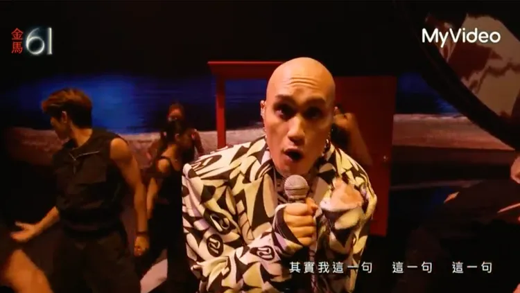 黃宣合體魏如萱演出。翻攝MyVideo直播