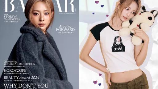 周子瑜單飛後首個大刊封面來了　套灰色絨毛大衣襯出清冷神顏