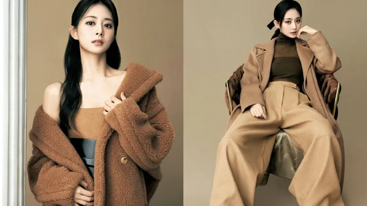 周子瑜與Max Mara合作有過4次合作。翻攝微博