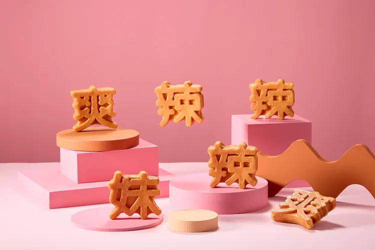 「嚮辣 台北西門店」推出全台唯一的「辣妹文字燒」。業者提供