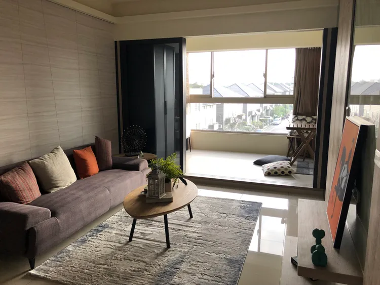 大溪房市示意圖。張瑞傑攝