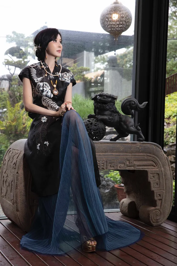 蕭薔仙氣十足。珍世美學慈善基金會提供