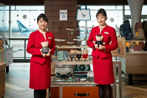 航空迷快來「國泰 亞洲萬里通」體驗專櫃桃機登場