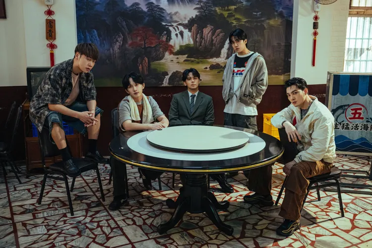 五堅情推出音樂新作。滾石音樂提供