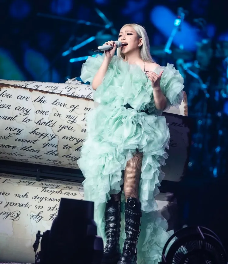 張惠妹在大巨蛋舉辦演唱會。主辦單位提供