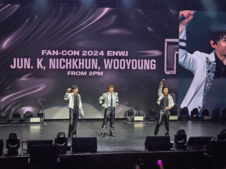 趁著他們在舞台休息訪談時，分別用1X、3X、5X與10X測試。圖為3X表現。趙筱文攝影
