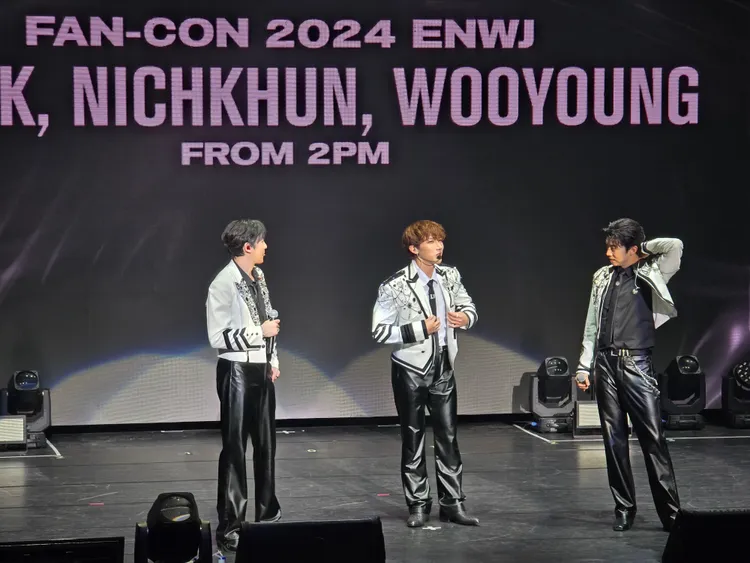 趁著他們在舞台休息訪談時，分別用1X、3X、5X與10X測試。圖為5X表現。趙筱文攝影
