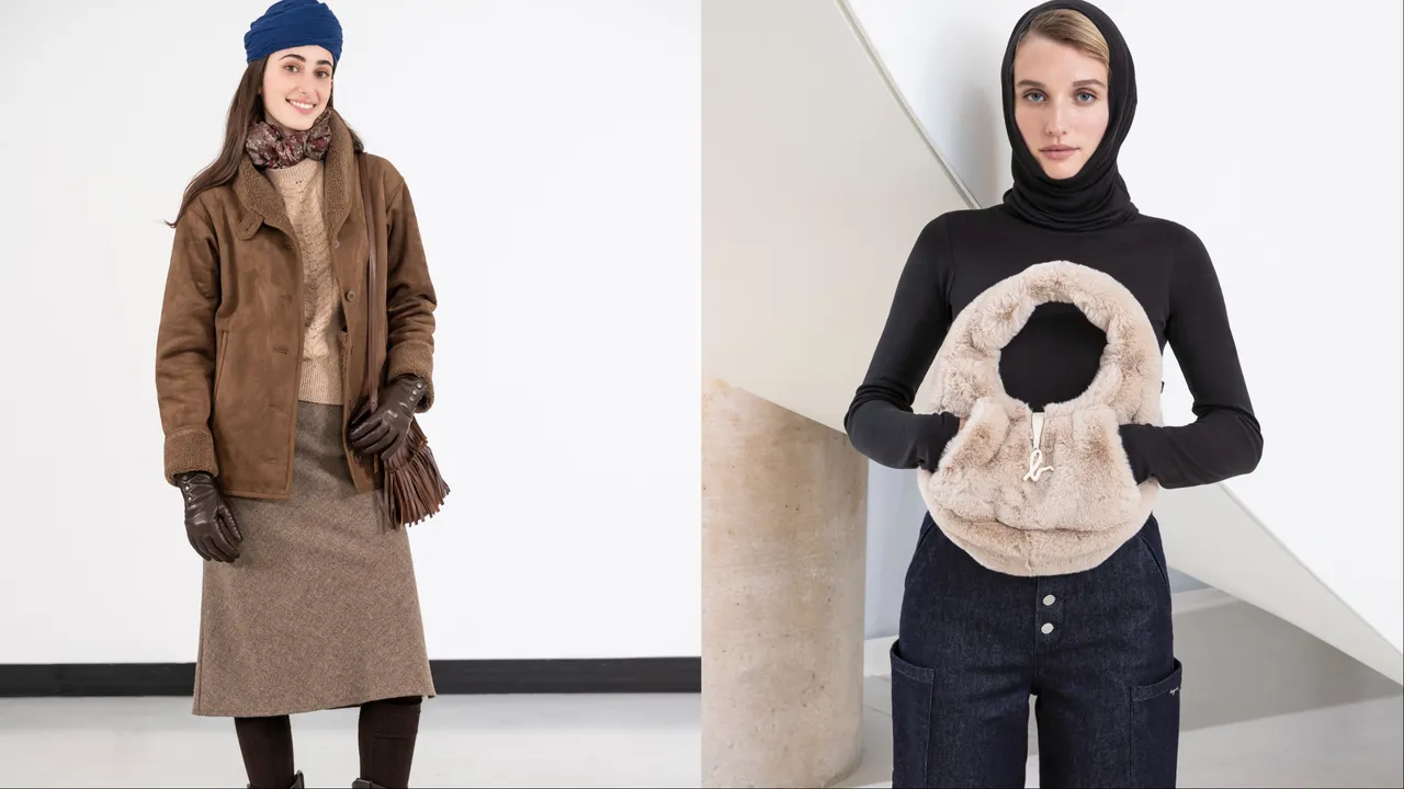 agnès b.推出一系列端毛茸茸單品。品牌提供