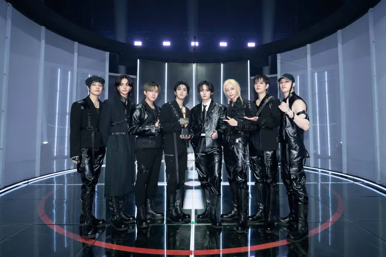 Stray Kids連2年獲獎。翻攝Stray Kids X（推特）