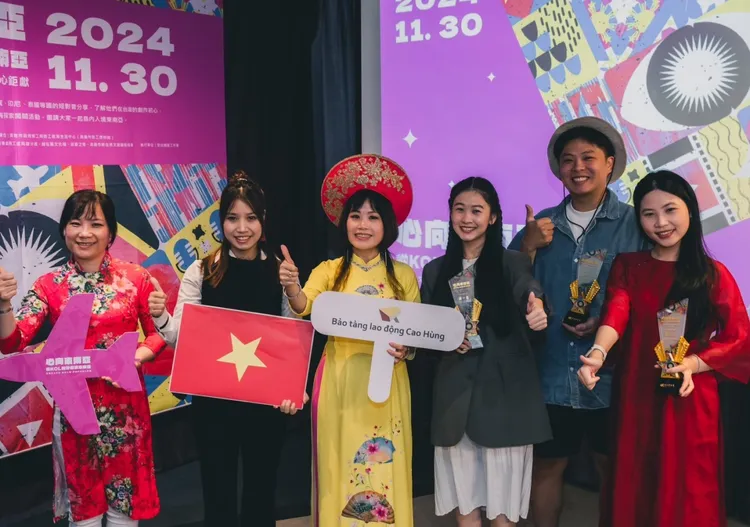 高雄勞工博物館11/30日舉辦東南亞文化日活動，以「Fun眼新視界短影音徵件」頒獎典禮揭開序幕。翻攝照片