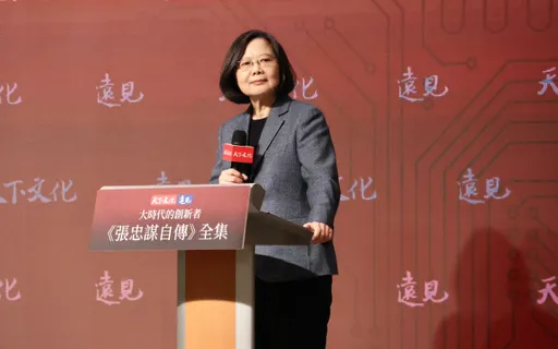 張忠謀自傳下冊值得等待!蔡英文自曝遭退稿 盛讚「他中文比我好」