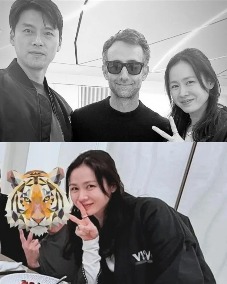 孫藝真曬虎頭照真身揭曉。翻攝自Threads