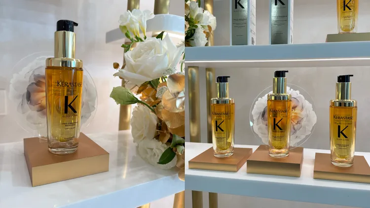 巴黎卡金緻柔馭山茶花鎏光露，75ml／2600元。張家玲攝