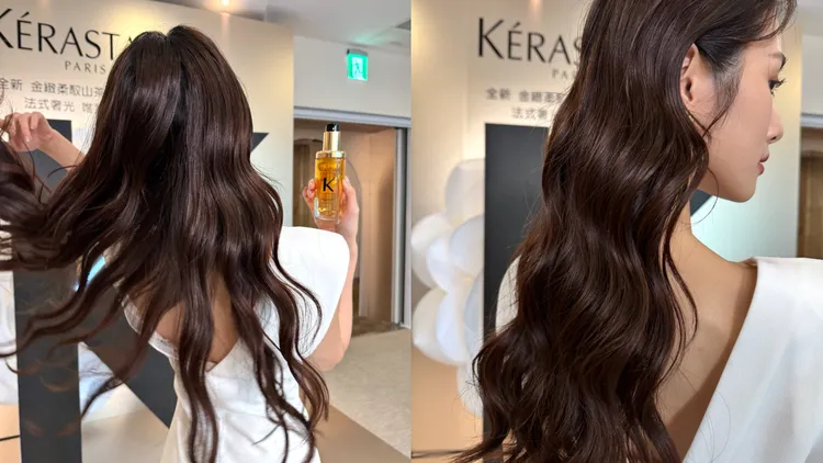 巴黎卡金緻柔馭山茶花鎏光露相當輕盈好吸收。張家玲攝