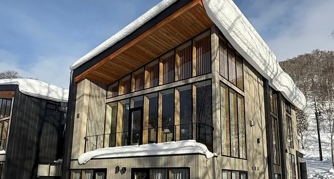 位在北海道的千鶴別墅。翻攝關之琳IG