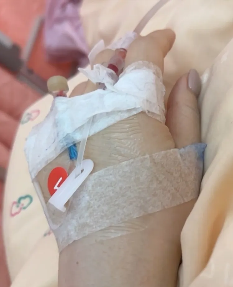 被害人身體浮腫。陳小姐提供