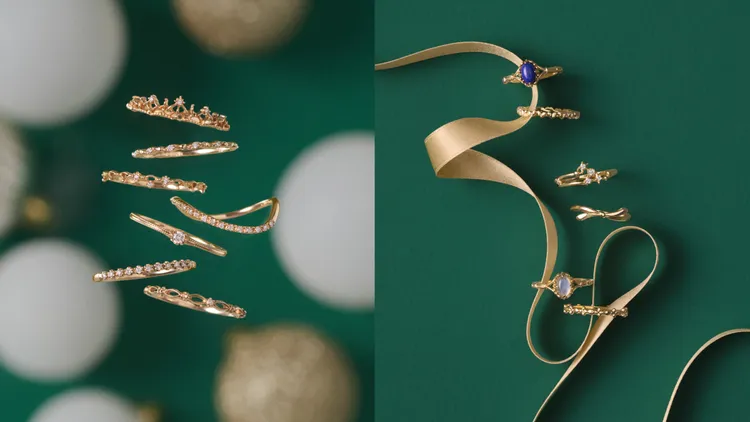 NOJESS推出「Merry Pinky Ring」 尾戒系列。品牌提供