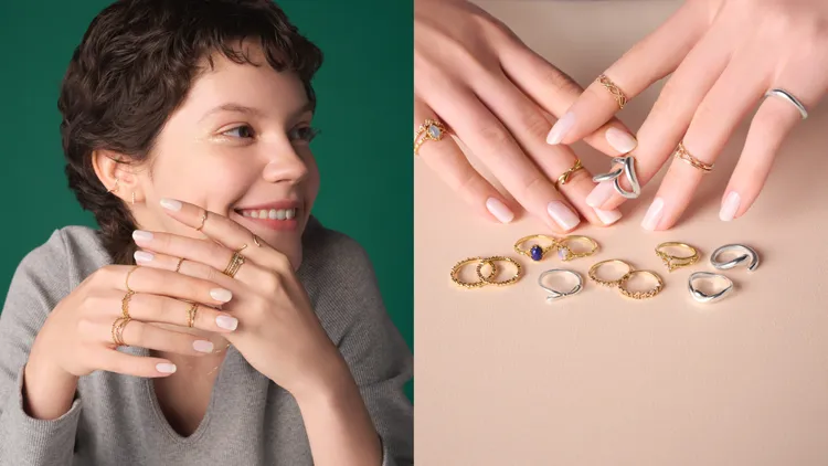 日本女孩認為戴尾戒可以招來好桃花。品牌提供