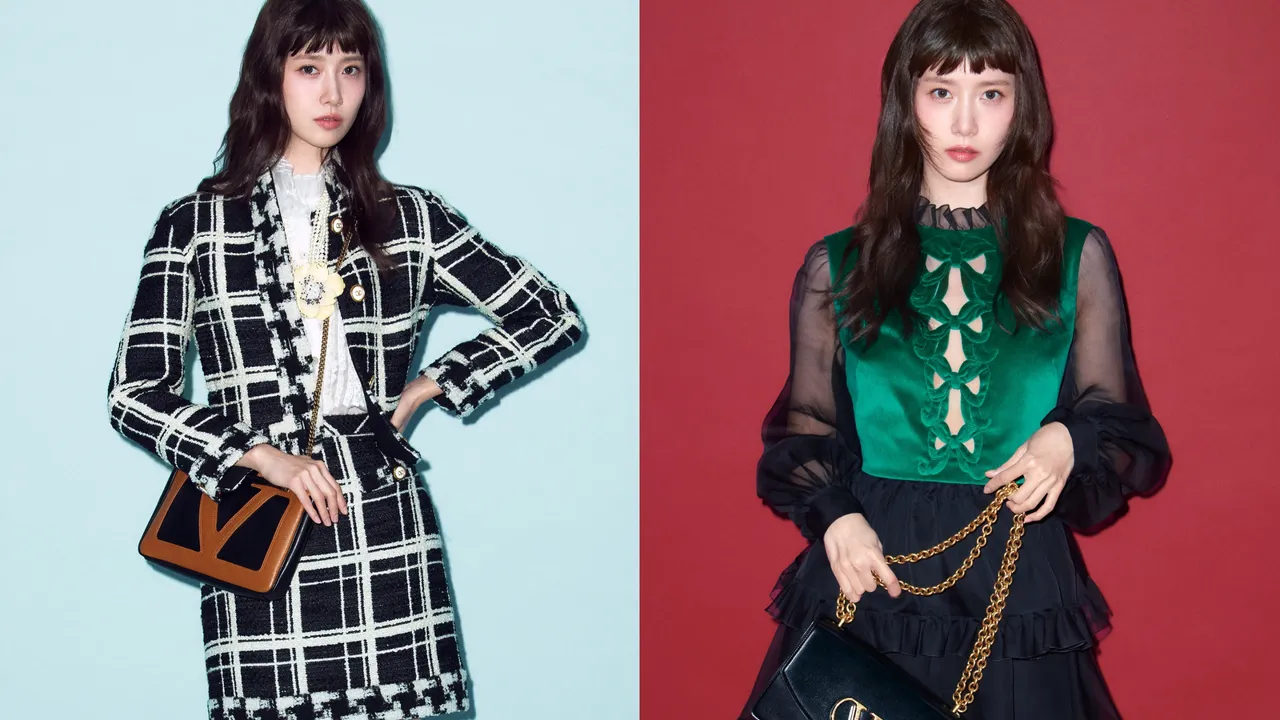 潤娥成為Valentino代言人。品牌提供